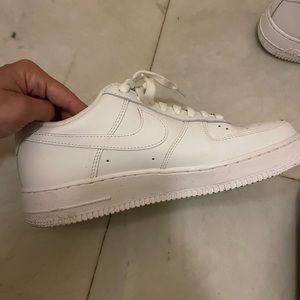 Mens size 8.5 white Nike air forces